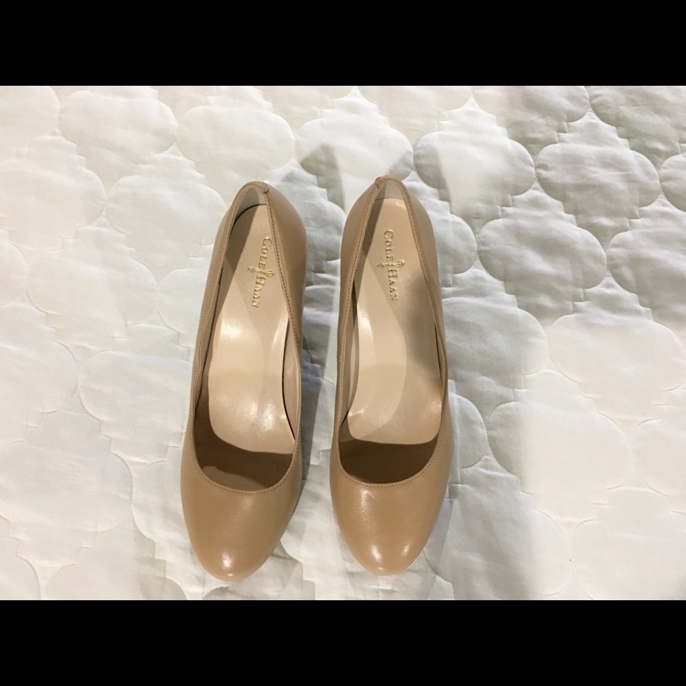 Brand New Cole Haan Beige Dress Shoes